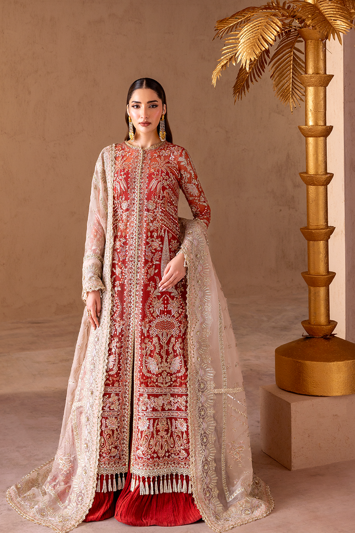 3-PC Unstitched Embroidered Clay & Couture By Emaan Adeel | SOLIN