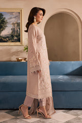 3-PC Unstitched Chiffon Embroidered Miraal by Emaan Adeel | NAIRA