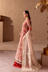 3-PC Unstitched Embroidered Clay & Couture By Emaan Adeel | SOLIN