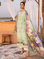 JL-04 | 3 PC Unstitched Luxury Lawn Janan By Paristay