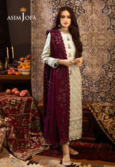 Kashmiri Taanka Embroidered Shawl Collection - AJKT-01