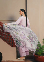 3-PC Unstitched Embroidered Lawn Ek Fasana By Kahf | KLB-4A MEHAK