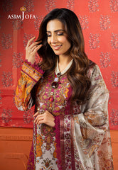 AJAR-04 - 3Piece - Aira Summer Print Collection By Asim Jofa