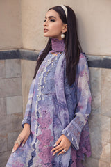 NS-119 | 3PC - Unstitched Maya Swiss Lawn Collection By Nureh