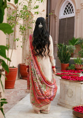 3-PC Unstitched Embroidered Lawn Ek Fasana By Kahf | KLB-6A SILSILA