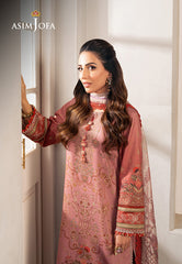 AJAR-08 - 3Piece - Aira Summer Print Collection By Asim Jofa