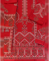 3-PC Unstitched Briza Lawn Aari work | 05