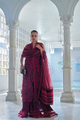 3-PC Unstitched Embroidered Lawn Luxury Lawn By Sobia Nazir | LEE26-5A