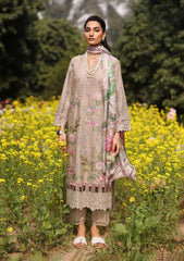 KFL-12 HEER | 3PC Unstitched Festive Lawn By Kahf Premium