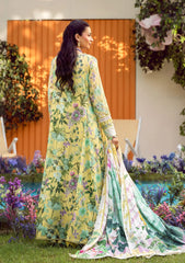 3-PC Unstitched Digital Printed Lawn By Elaf Premium | EPS-7A