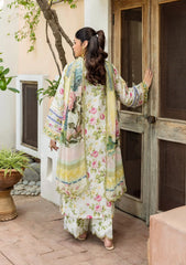 3-PC Unstitched Digital Printed Lawn By Elaf | GLADIOLUS GRACE