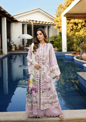 3-PC Unstitched Luxury Embroidered Lawn By Kahf | KLR-11 Bloom