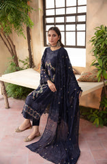 CNAZ07 - 3PC - Unstitched  Chandni Premium By Ayla Zahra