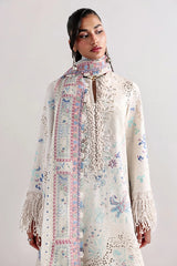 3-PC Unstitched Embroidered Lawn By Suffuse | VELUNA