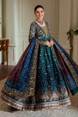 3-PC Unstitched Embroidered Chiffon By Baroque | CH13-03