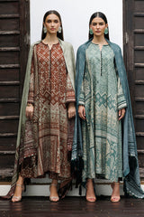 Digital Printed Viscose Silk Shirt & Trouser by Baroque