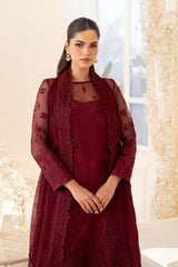 3-PC Unstitched Embroidered Jacquard Exclusive Formals by Iznik | UE-438