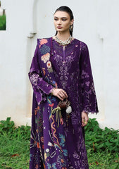 3-PC Unstitched Linen Embroidered Qline By Qalamkar | IRIS