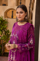 CNAZ11 - 3PC - Unstitched  Chandni Premium By Ayla Zahra