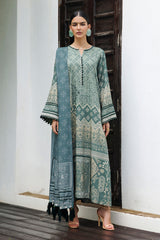 Digital Printed Viscose Silk Shirt & Trouser by Baroque