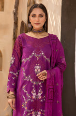 CNAZ11 - 3PC - Unstitched  Chandni Premium By Ayla Zahra