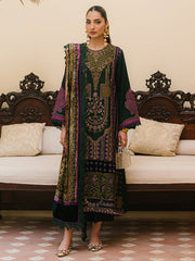 521 - A | 3 Pc Unstitched Suit Kotrai Emb Winter Collection Olivia By Binilyas