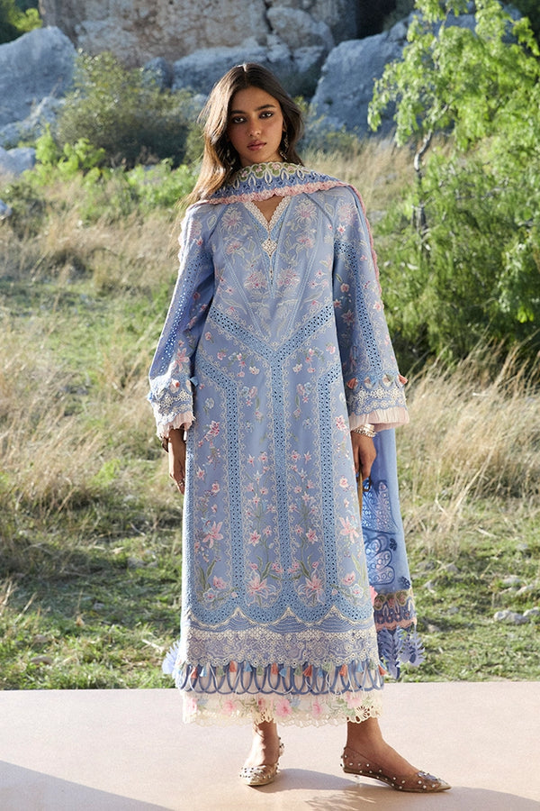 3-PC Unstitched Embroidered Lawn By Suffuse | ELANI