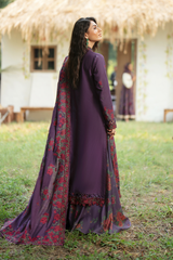 IPK-09 | Unstitched Suit Embroidered Khaddar Premium Winter By iznik Fashion