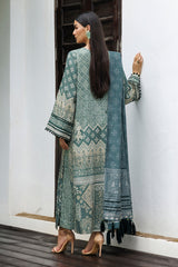 Digital Printed Viscose Silk Shirt & Trouser by Baroque