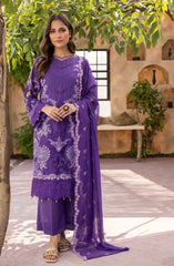 CNAZ06 - 3PC - Unstitched  Chandni Premium By Ayla Zahra