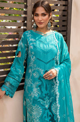 CNAZ09 - 3PC - Unstitched  Chandni Premium By Ayla Zahra