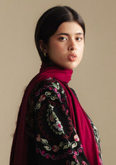 3-PC Unstitched Embroidered Plain Khaddar Coco By Zara Shahjahan | BREEZE-7B