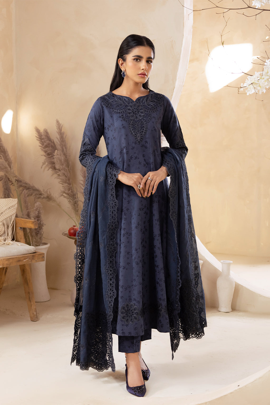 ILW-02 Demure Unstitched Luxury Winter By Iznik Fashions