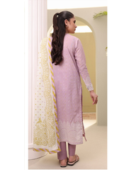 3-PC unstitched Printed Lawn By Zellbury | 0336