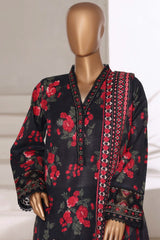 3-PC Stitched Printed Khaddar Malika By Sada Bahar | 5739