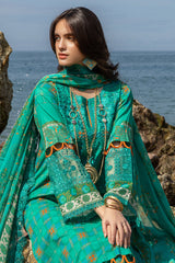 SN4-01 | 3PC Unstitched Sunshine Premium Lawn By Charizma