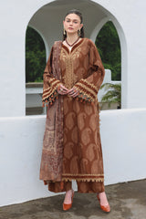 Digital Printed Viscose Silk Shirt & Trouser by Baroque