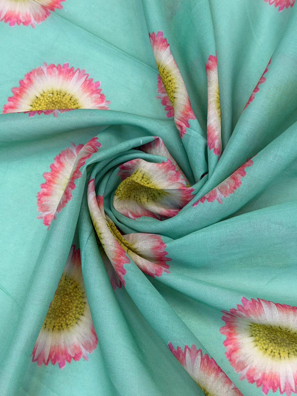 2-PC Unstitched Printed Lawn 2026 | PL-46