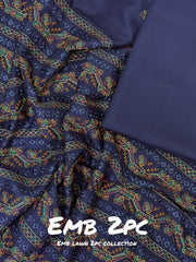 2-PC Unstitched Embroidered Lawn | Vol 3