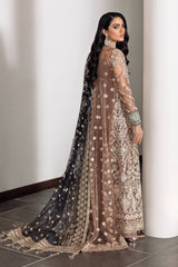 3-PC Unstitched Embroidered Chiffon By Baroque | CH09-07