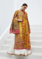 EUPHORIA | 3PC Unstitched Eid Luxury Lawn By Hussain Rehar