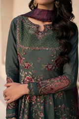 Unstitched 3-PC Embroidered Festive Lawn Eid Edit By Iznik EFL-11