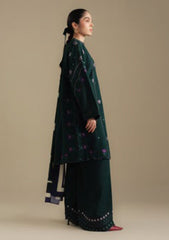 3-PC Unstitched Embroidered Plain Khaddar Coco By Zara Shahjahan | FAWN-8A