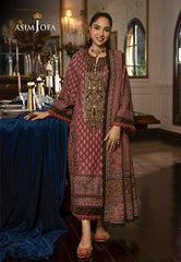 AJAW-07 - 3Piece - Winter Shawl By Asim Jofa