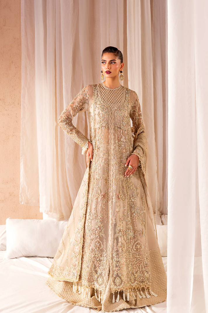 3-PC Unstitched Embroidered Clay & Couture By Emaan Adeel | MALENA