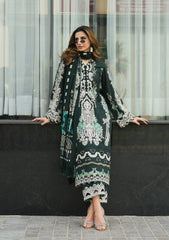 EPW-2A Sweet Harmony | 3Pc Unstitched Suit Winter Pashmina Shawl By Elaf Premium