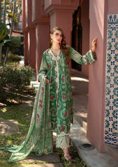 ETS-04B EDEN | 3PC Unstitched Suit Embroidered Lawn Signature By Elaf Premium