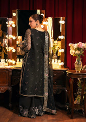 Formal Handwork Unstitched - 3 Piece Organza - Poly Net MASQUERADE By ELAF SERENADE