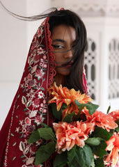 3-PC Unstitched Luxury Lawn Kalabagh By Hussain Rehar | Kastanaa