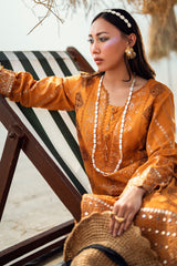 NE-149 | 3Pc Unstitched Suit Embroidered & Embellished Swiss Collection Khuwab By Nureh